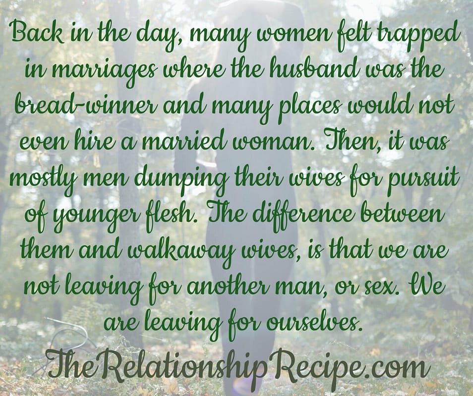 7 Agonizing Stages of Walkaway Wife Syndrome 2 On the Topic of Walkaway Wives...