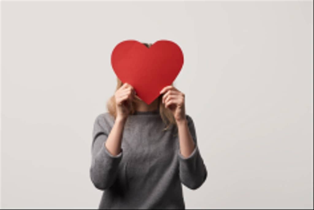 7 Examples of Covert Manipulation in Intimate Relationships 3 girl hiding face empty red paper cut heart card isolated