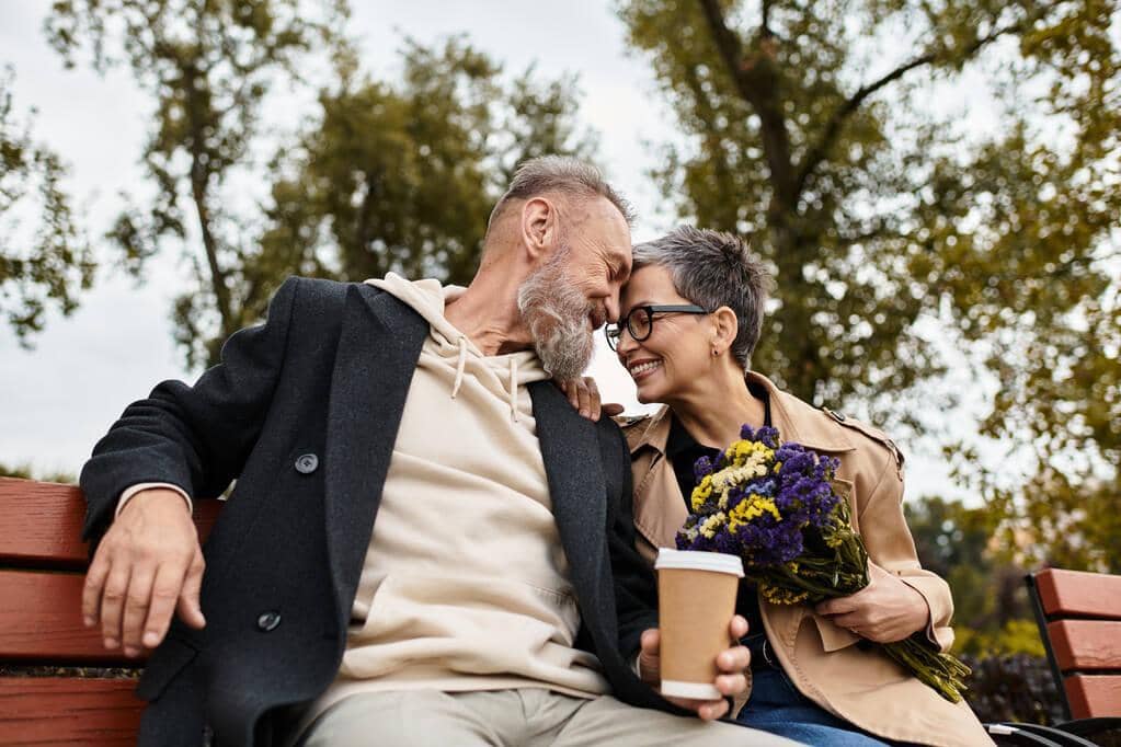 9 Brutally Honest Relationship Questions: Stay or Go 4 loving mature couple enjoys cozy moment 1
