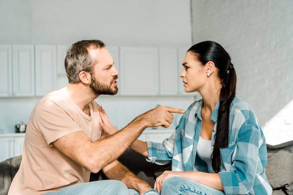 My Partner Abuses Me When I'm Already Hurting 2 Angry husband yelling at wife