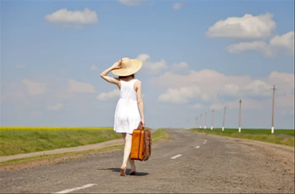Roommates or Deep Connection: 15 Eye-Opening Comparisons 19 lonely girl with suitcase at country road