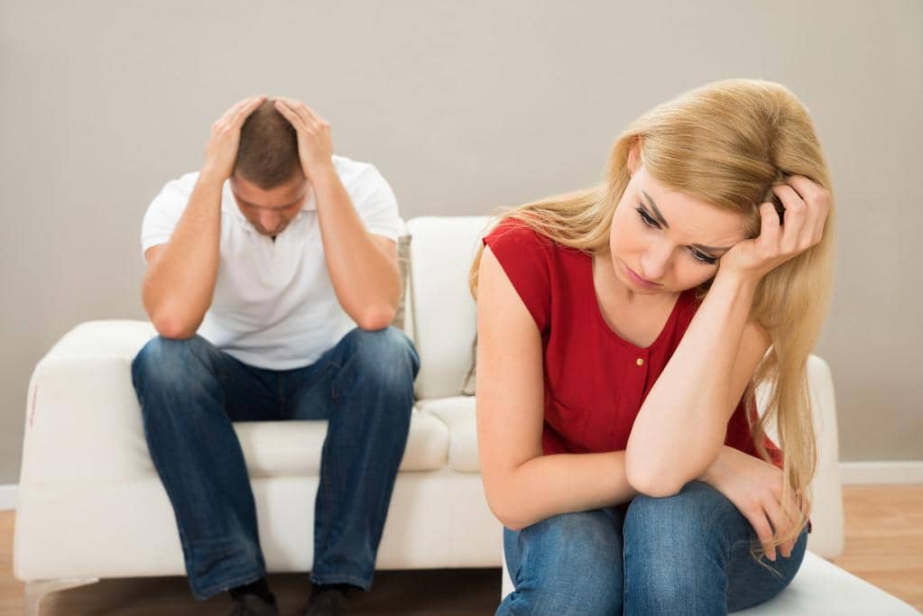 Guide to Honest Divorce Talk: 5 Examples and Possible Reactions 15 stressed man and woman