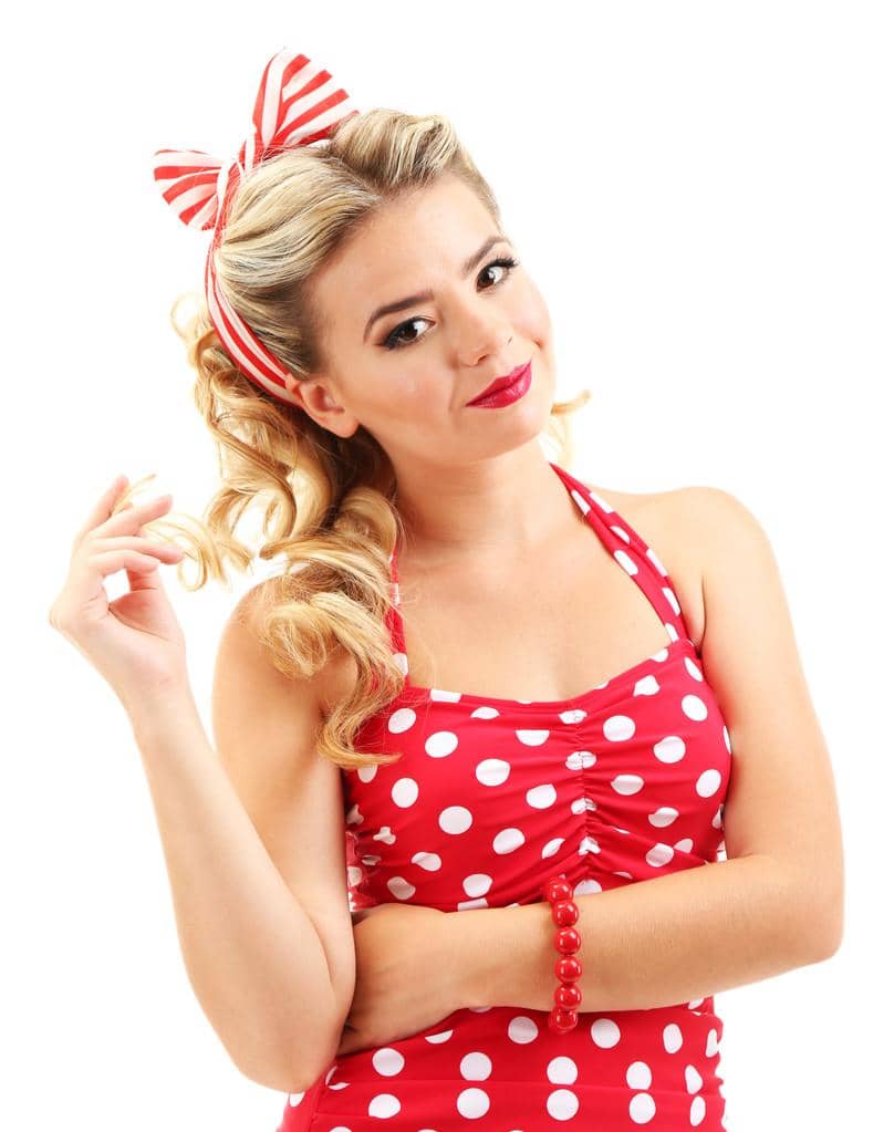 7 Surprising Ways Good Wife Syndrome Leads to Divorce 12 beautiful girl with pretty smile in pinup style isolated on white