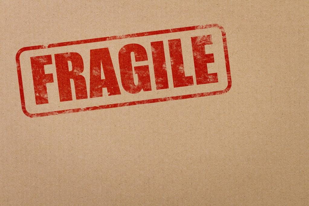 Male Fragility and Abusive Relationships: The Psychological Underpinnings 5 fragile text on a cardboard package