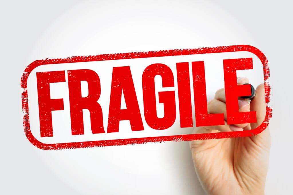 Male Fragility and Abusive Relationships: The Psychological Underpinnings 2 fragile text stamp cargo delivery concept background