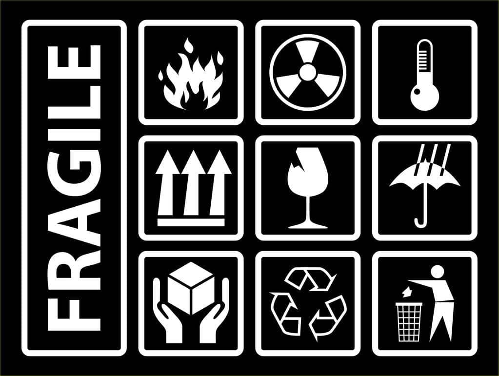 Male Fragility and Abusive Relationships: The Psychological Underpinnings 10 vector fragile symbols