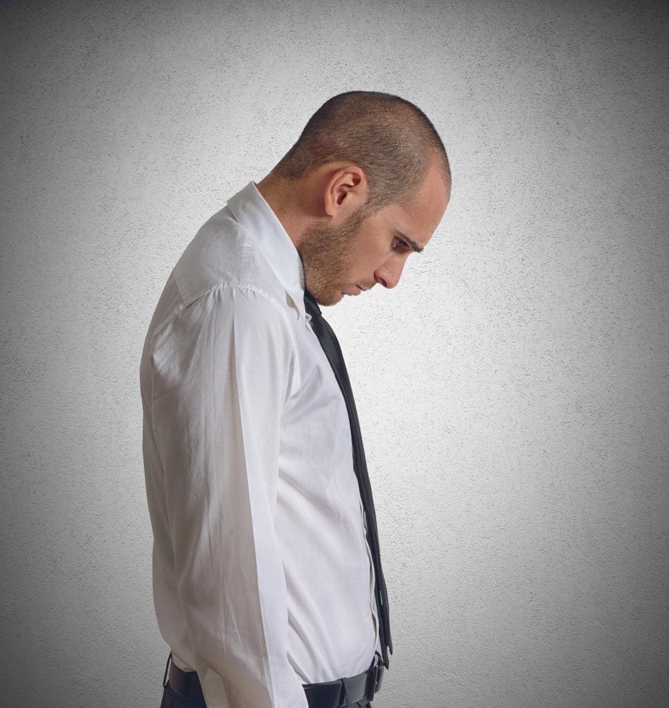 Miserable Husband Syndrome: 5 Signs Your Man Has It 6 businessman discouraged and saddened