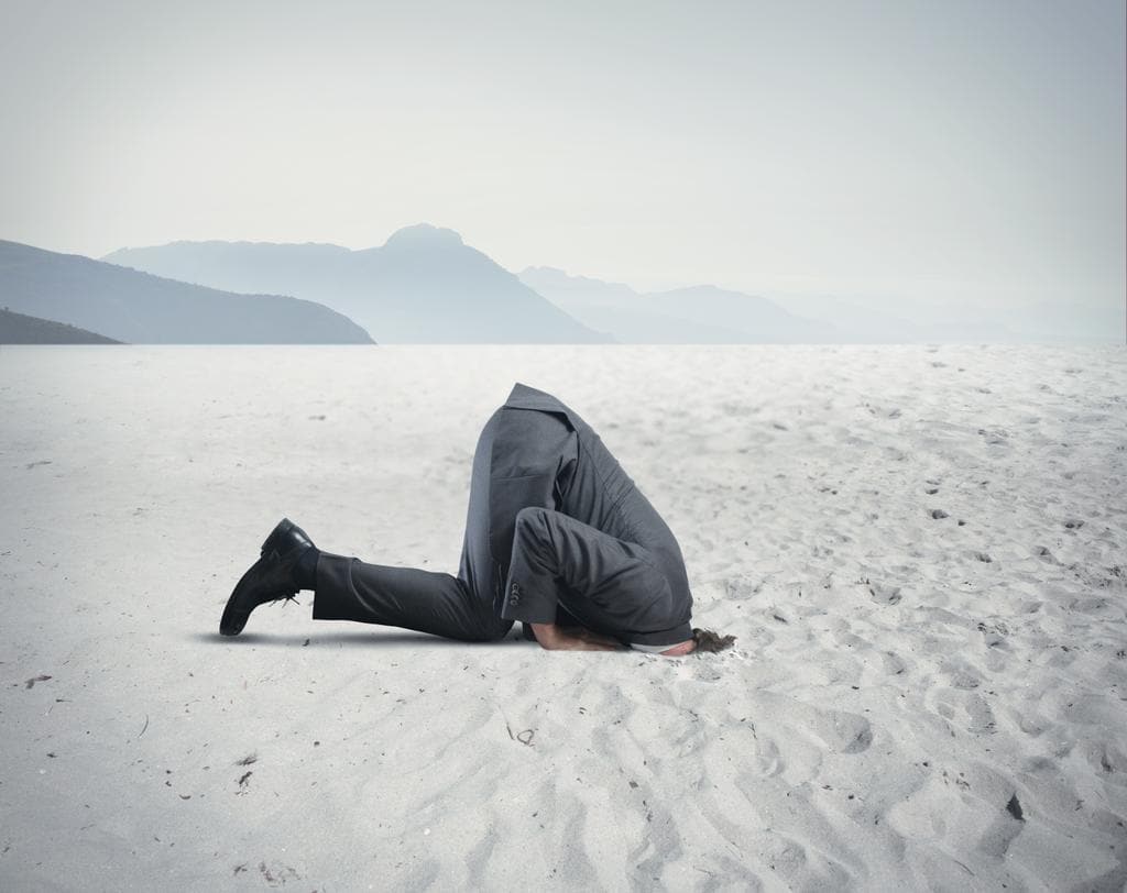 Why Women Aren’t Seen as Fully Human by Men 4 businessman like an ostrich