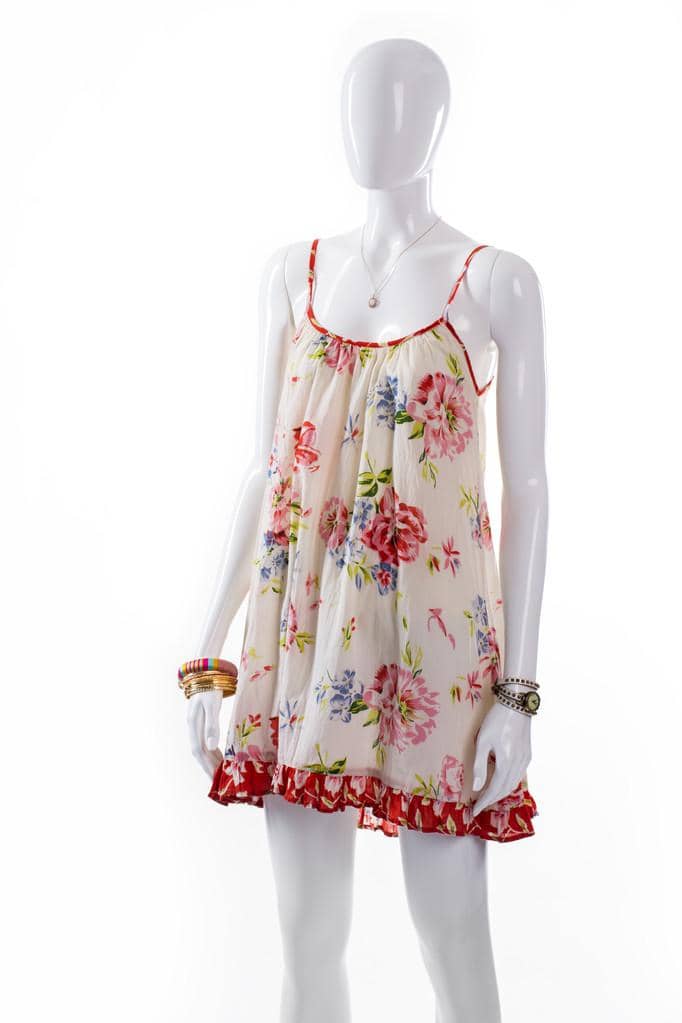 Why Women Aren’t Seen as Fully Human by Men 5 female mannequin wearing floral sarafan