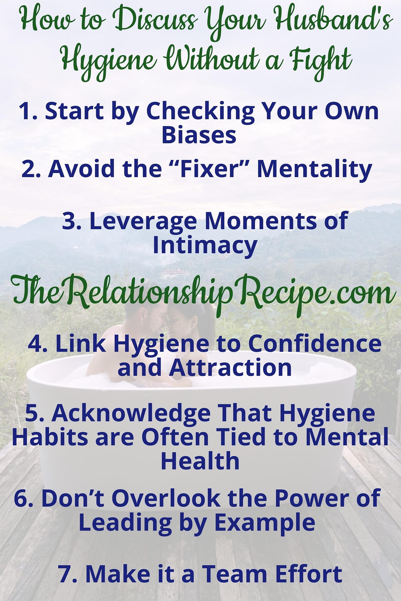 How to Discuss Your Husband's Hygiene Without a Fight 15 How to Discuss Your Husband’s Hygiene Without a Fight Infographic