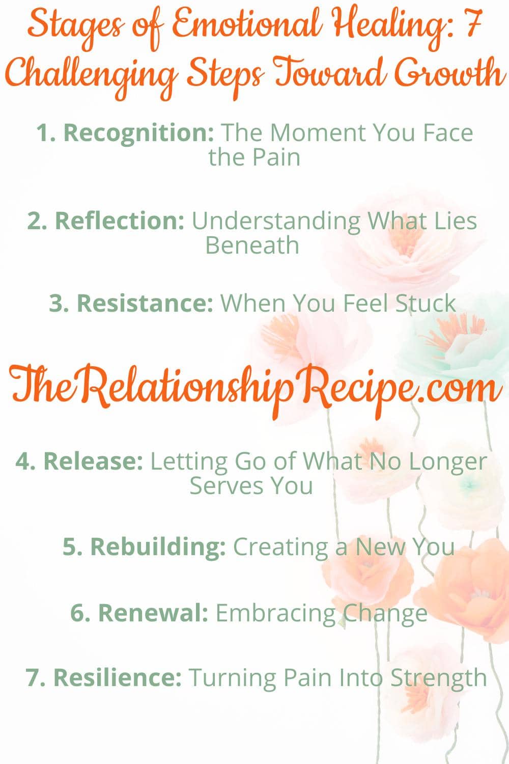 Stages of Emotional Healing: 7 Challenging Steps Toward Growth 9 Stages of Emotional Healing: 7 Challenging Steps Toward Growth Infographic