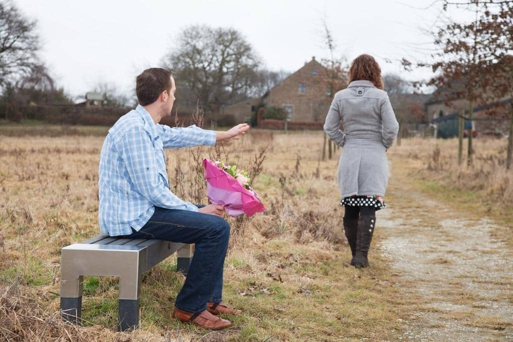 9 Reasons Men Settle for Bad Marriages: The Brutal Truth 3 couple after a huge fight