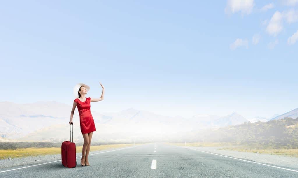 9 Hidden Resentments That Make Wives Walk Away From a So-Called Perfect Marriage 7 woman in red walking away