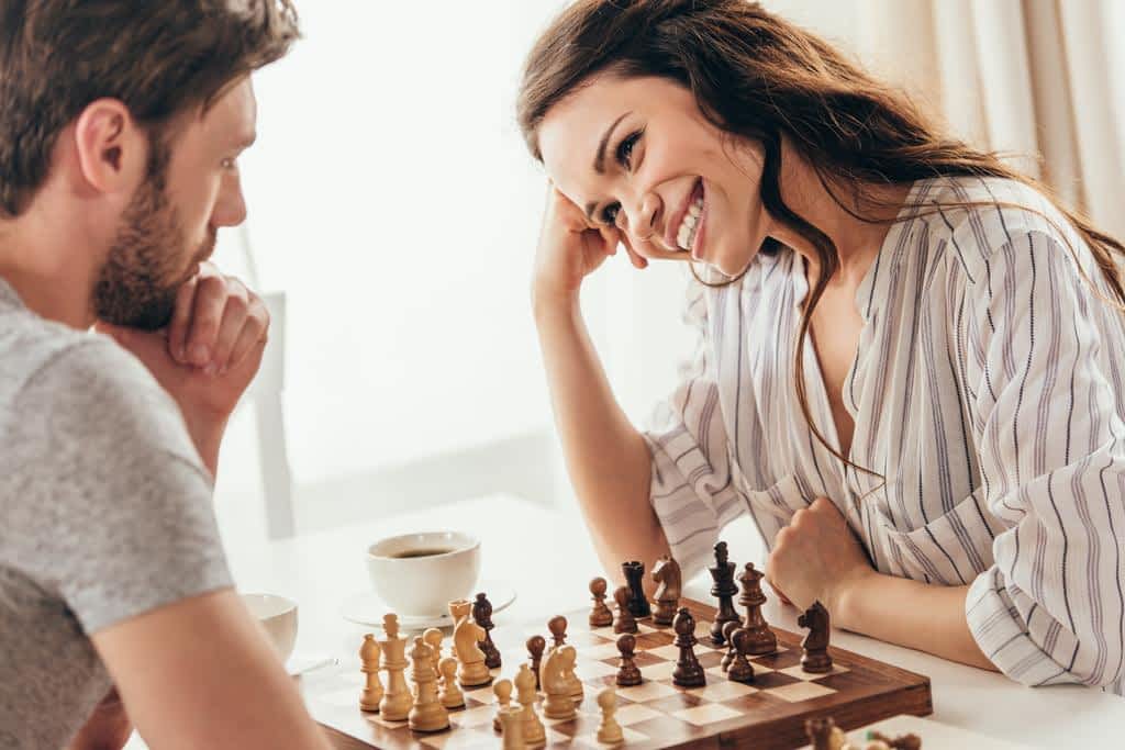Why These 7 Sigma Male Types Are Incredible Partners 9 young couple playing chess at home