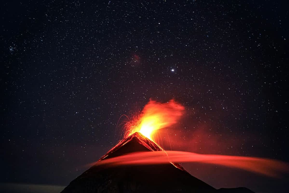 volcano symbolizing empathic rupture