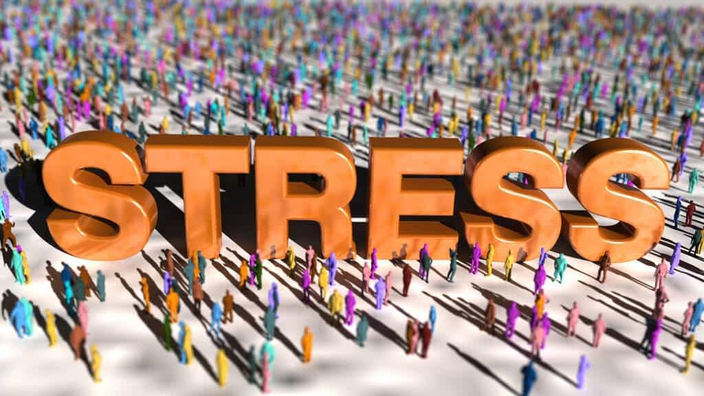 render stress disorder concept