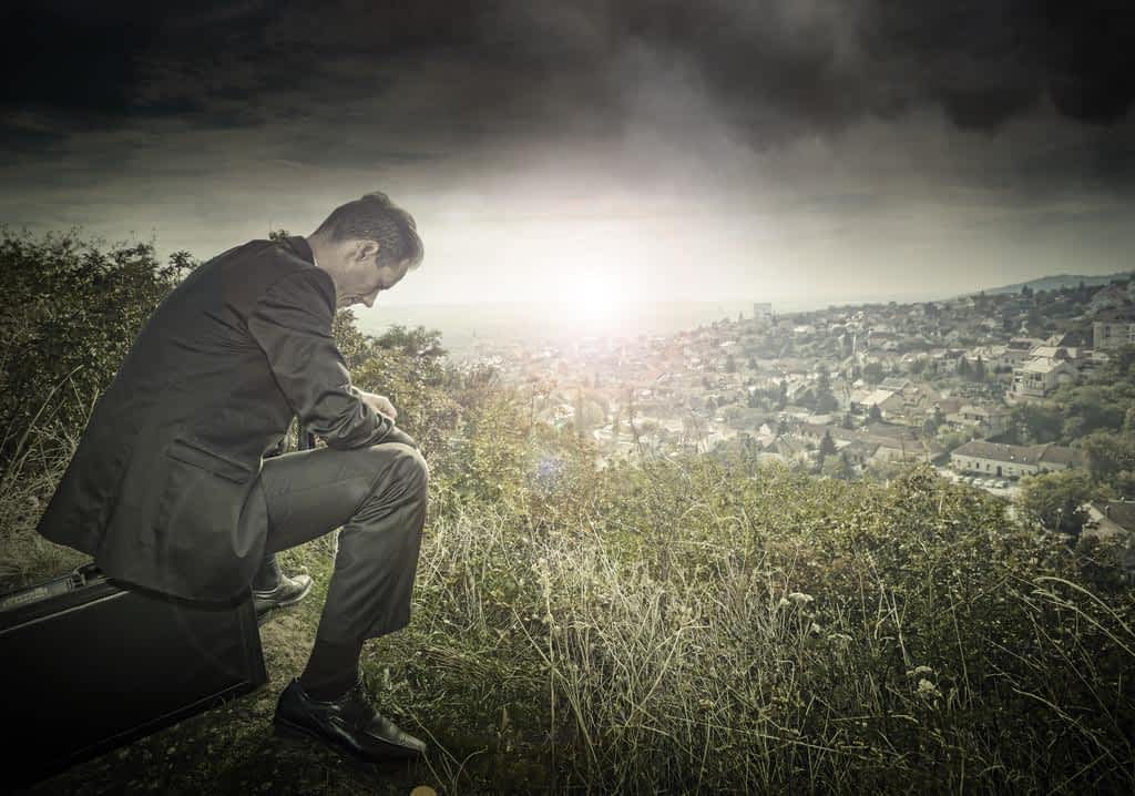 11 Types of Men Who Get Dumped: Brutal Reasons Women Leave 4 lonely businessman on the hillside