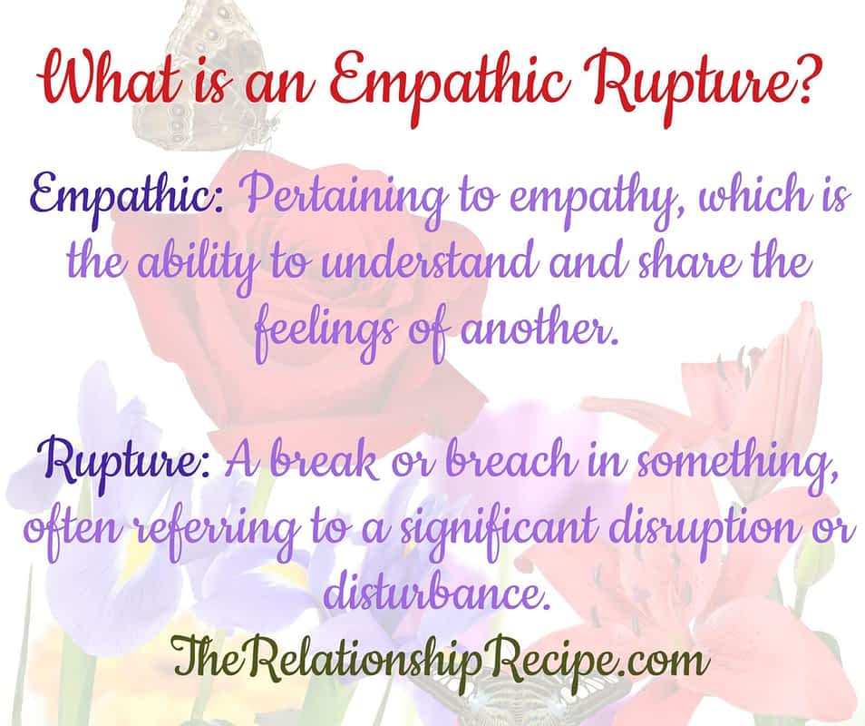 Empathic Rupture: When the Essential Bond of Empathy Breaks 3 What is an Empathic Rupture Infographic